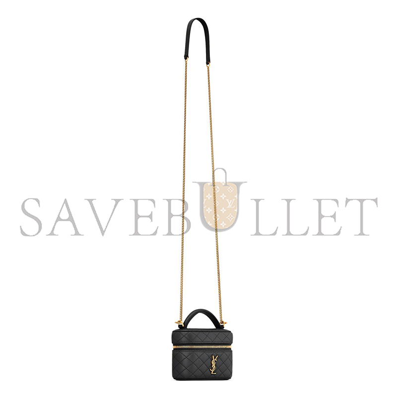 YSL GABY MICRO VANITY BAG IN LAMBSKIN 8192851EL071000 (12*8*4cm)